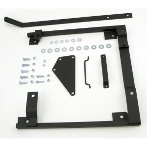 Jeep Wrangler Seat Adapter - Front Right - Rugged Ridge - Black - `97-`02